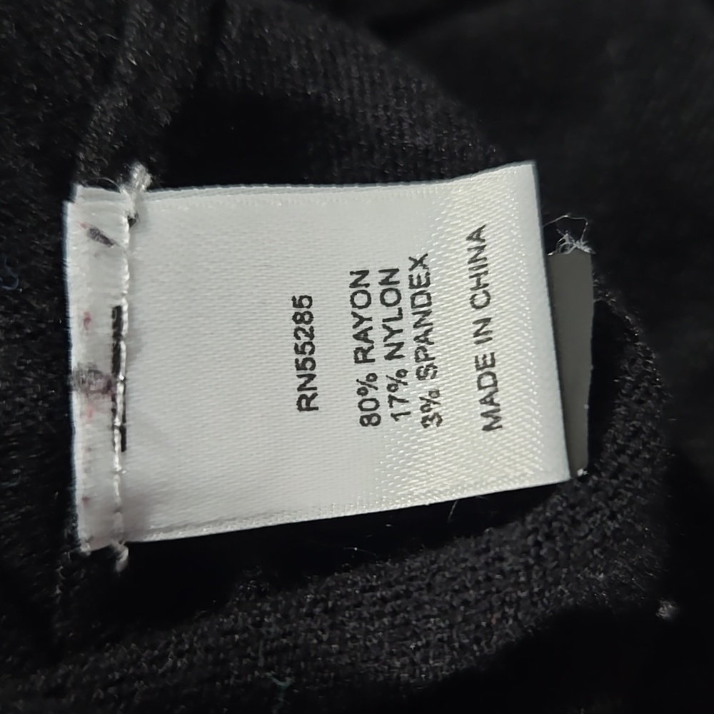 Express Black Rhinestone Button-Up Cardigan - Picture 6 of 13